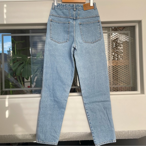 SOLD Vintage 80s Denim MARITHE FRANCOIS GIRBAUD Mom Jeans High Straight Size 26 - Picture 6 of 12
